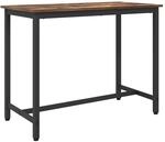 vidaXL Tisch Ger&auml;ucherte Eiche 100 x 50 x 76,5 cm 873746