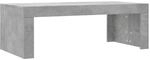 vidaXL Couchtisch Betongrau 102x50x36 cm Holzwerkstoff