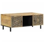vidaXL Couchtisch 100x54x40 cm Massivholz Mango Modell 2
