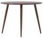 ebuy24 Sanford Esstisch &Oslash;100cm Braun