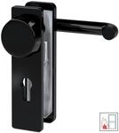 Basi - FS-Wechsel-Beschlag - ZT-FS 2150 - Kurzschild Eckig - Kunststoff Schwarz...