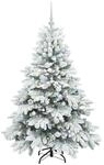 vidaXL K&uuml;nstlicher Weihnachtsbaum mit 150 LEDs Gr&uuml;n 150 cm PE und PVC 3397604