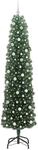vidaXL K&uuml;nstlicher Weihnachtsbaum mit 300 LEDs mit St&auml;nder Gr&uuml;n 240 cm 3394972