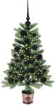 vidaXL Weihnachtsbaum mit 150 LEDs mit St&auml;nder Gr&uuml;n 90 cm PE 3396301