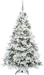 vidaXL K&uuml;nstlicher Weihnachtsbaum mit 300 LEDs Gr&uuml;n 180 cm PE und PVC 3397613