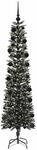 vidaXL K&uuml;nstlicher Weihnachtsbaum mit 300 LEDs Gr&uuml;n 58 x 58 x 210 cm 3395953