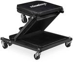 Relaxdays Montagerollbrett Stahl Schwarz 2 in 1 Drehbar Belastbar 91 cm x 41 cm...
