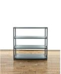 PROREGAL Kunststoffregal Big Grey Bear Low HxBxT 138 x 140 x 46 cm Fachlast 120 kg