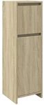 vidaXL Badezimmerschrank Sonoma-Eiche 30x30x95 cm Holzwerkstoff Modell 4