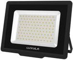 LUXULA LED Fluter 100W Strahler 3000K Warmwei&szlig; 10000lm Au&szlig;enstrahler Schwarz IP65