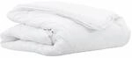 vidaXL Decken & Bettdecken Wei&szlig; 135 x 220 cm Polyester 42007786