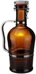 Ich-Zapfe Biersiphon 2l Braun Glaskaraffe aus Glas