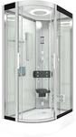 AquaVapore Dusche Duschkabine D60-70T2L-EC Duschtempel Sauna 120x80 cm