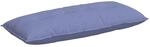 vidaXL R&uuml;ckenkissen Jeans Blau 120 x 19 x 50 cm Stoff 42014801