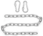 AMANKA H&auml;ngesessel Kette 100 cm Aufh&auml;ngung mit 2 Karabiner bis 230 kg