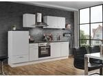 Menke K&uuml;chenzeile White Classic 270 cm Wei&szlig;-Marmor-Optik