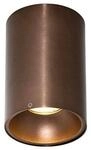 QAZQA Moderner Aufbaustrahler Dunkelbronze GU10 50mm Deep