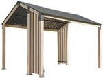 Sojag Pavillon Lito 1012 Natur 368,4 cm x 298 cm x 296 cm
