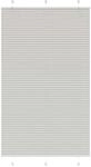 vidaXL Plissee Hellgrau 120x200 cm Stoffbreite 119,4 cm Polyester 4015368