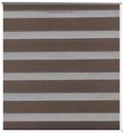vidaXL Doppelrollo Seitenzug Duo 80 x 150 cm Coffee