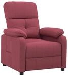 vidaXL Relaxsessel Weinrot Stoff 289665