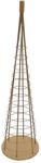 MCW Deko-Baum O91 Metall 115cm Goldfarben