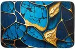 SANILO Badteppich Marmor Cobalt 50 x 80 cm