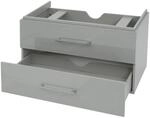 MCW Premium Waschbeckenunterschrank D16 90cm Grau