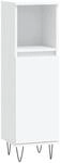 vidaXL Badschrank Wei&szlig; 30x30x100 cm Holzwerkstoff 831556
