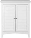 Teamson Home Badschrank Badm&ouml;bel Freistehendes Badezimmer Holzschrank mit...