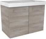 Fackelmann Waschbeckenunterschrank Lima Steinesche 60 cm