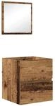 vidaXL Badezimmerschrank Altholz 41 x 38,5 x 45 cm Holzwerkstoff 875700