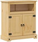 vidaXL Badschrank Corona 70x33x80 cm Massivholz Kiefer