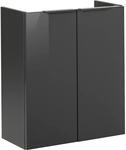 Fackelmann Waschbeckenunterschrank SBC Anthrazit 52 cm