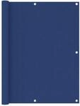 vidaXL Balkon-Sichtschutz Blau 120x400 cm Oxford-Gewebe 135017