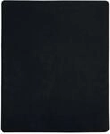vidaXL Spannbettlaken 2 Stk Jersey Schwarz 140x200 cm Baumwolle 136215