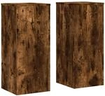 vidaXL Pflanzenst&auml;nder 2 Stk R&auml;uchereiche 30x30x70 cm Holzwerkstoff 852928