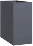 vidaXL Pflanzgef&auml;&szlig; Anthrazit 40x80x80 cm Stahl 860775