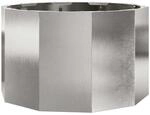 vidaXL Pflanzk&uuml;bel Silber 60 x 60 x 35 cm Edelstahl 883742