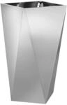 vidaXL Pflanzk&uuml;bel Silber 40 x 40 x 75 cm Verzinkter Stahl 883790