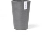 Ecopots Vase Pisa Grau 17,5 cm x 3 cm