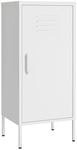 vidaXL Lagerschrank Wei&szlig; 42,5x35x101,5 cm Stahl Modell 1