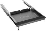 SOTECH CAVO Unterbau Laptop Schublade 480 x 446 x 55 mm Schwarz Abschlie&szlig;bar