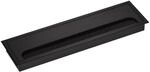 SOTECH CAVO Kabeldurchlass Kabeldose Eckig 280 x 80 mm Schwarz Eloxiert