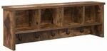 vidaXL Wandmontierter Kleiderst&auml;nder R&auml;uchereiche 75 x 16 x 26 cm 874319