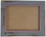 MCW Bilderrahmen T246 21x26cm Holz Shabby-Look Landhaus Grau