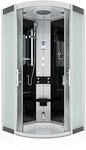 AcquaVapore Dampfdusche Duschtempel Sauna Dusche Duschkabine D46-03M2-EC 80x80