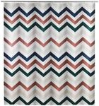 Wenko Duschvorhang Agropoli 180 cm x 200 cm Mehrfarbig
