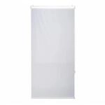Relaxdays Duschrollo PVC Wei&szlig; Wasserabweisend 80 cm x 240 cm 0,6 kg