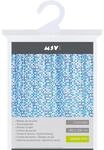 MSV Duschvorhang Concept 180 cm x 200 cm Blau